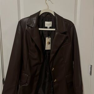 Stoosh Women's Dark Brown Blazer
